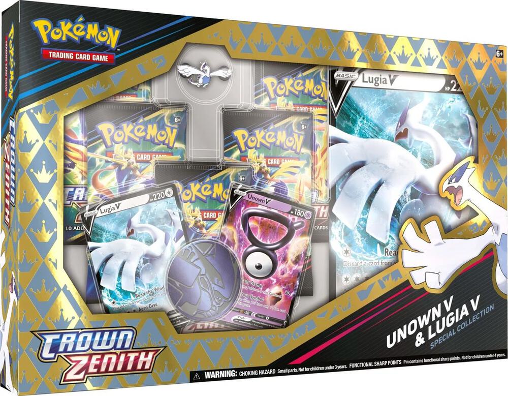 Unown V & Lugia V Collection Box (CZ)
