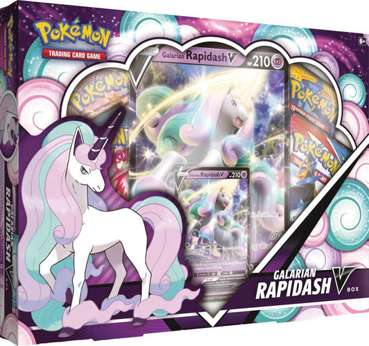 Galarian Rapidash V Box (With Cosmic Eclipse & Evolving Skies)