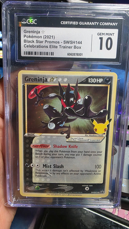 CGC 10 Greninja Slab Unicorn Race!!