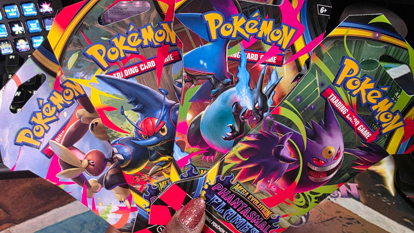 Phantasmal Flames Sleeved Booster Pack